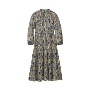 A New Day Tiered Floral High-Neck Lightweight Maxi Dress OVERSIZED Size Small.